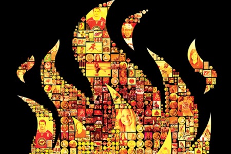 Fire mosaic