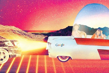 Google car retro